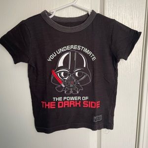 Toddler Darth Vader T shirt. 3T